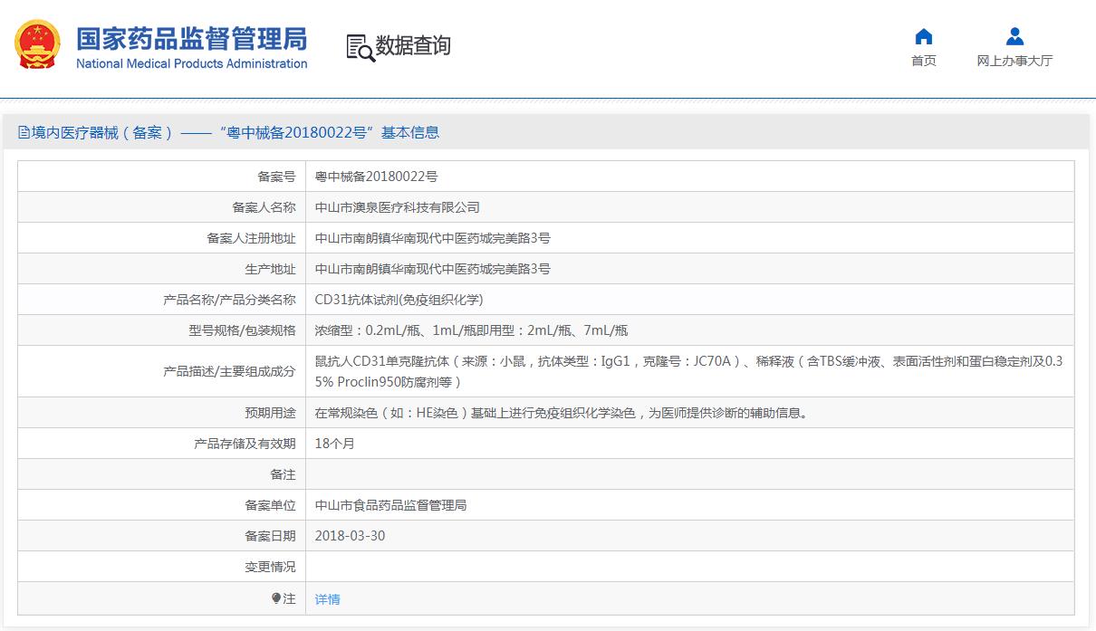 CD31抗体试剂 免疫组织化学