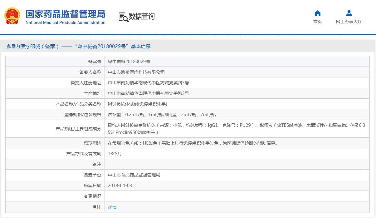 MSH6抗体试剂 免疫组织化学