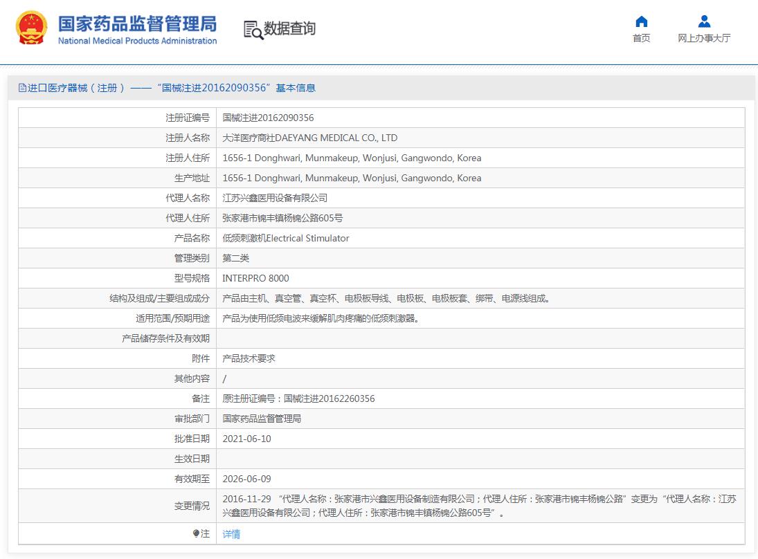 低频刺激机interpro 8000